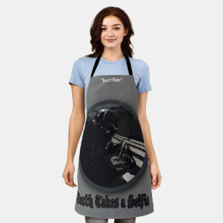 Death Takes a Selfie Apron