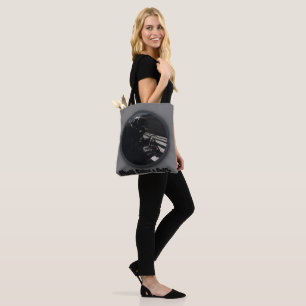Death Takes a Selfie Tote Bag