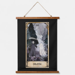 Death Tarot card Hanging Tapestry