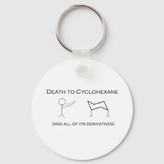 Death to Cyclohexane Key Ring