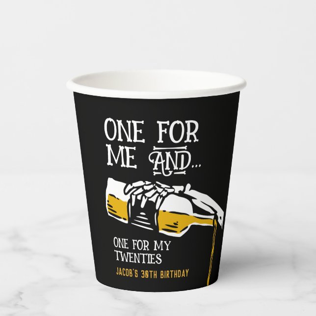 Death to My 20s Paper Cups (Front)