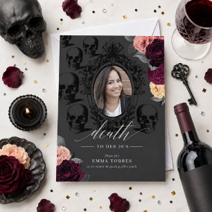 Death to my 20s Party Invitation