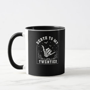 Death To My Twenties - Whimsigoth 30th Birthday Mug