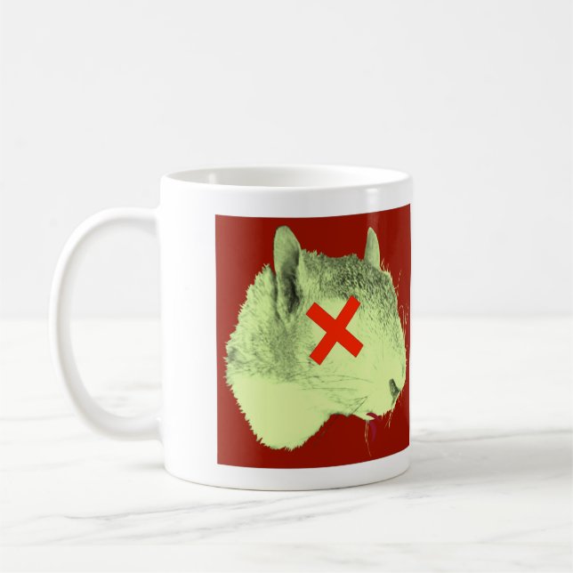 DEATH TO SQUIRRELS™ mug (Left)