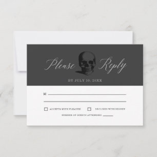 Death to your 20's RSVP Card