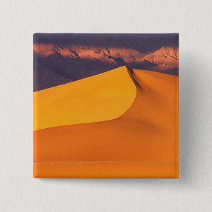 Death Valley at Dawn. California 15 Cm Square Badge