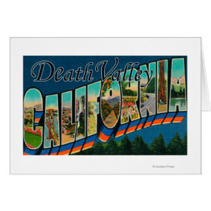 Death Valley, California - Large Letter Scenes 2