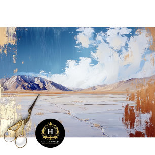 Death Valley Desert California Travel Decoupage Tissue Paper