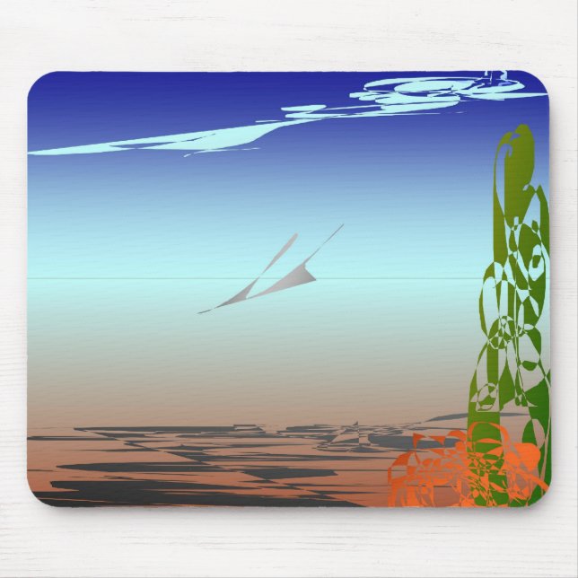 Death Valley Fly Over Mousepad (Front)