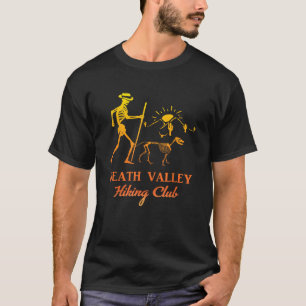 Death Valley Hiking Club Man and Dog Desert Outdoo T-Shirt