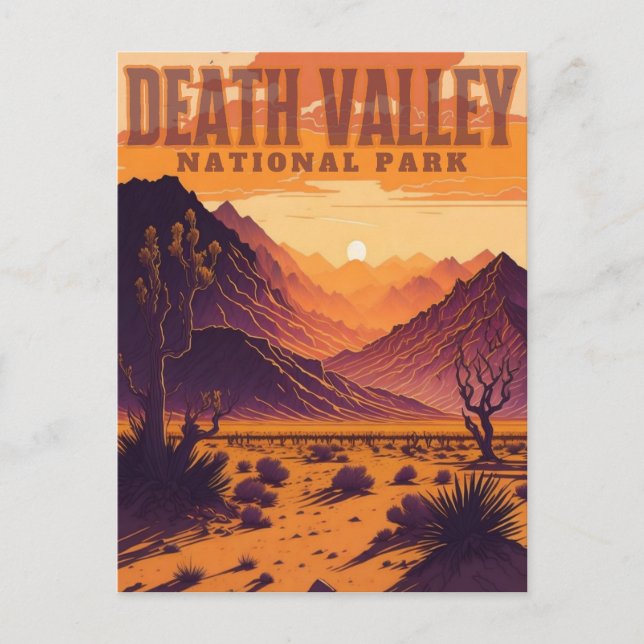 Death Valley Natinonal Park Postcard (Front)