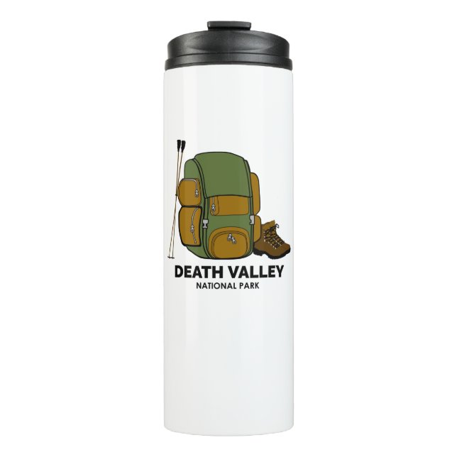 Death Valley National Park Backpack Thermal Tumbler (Front)
