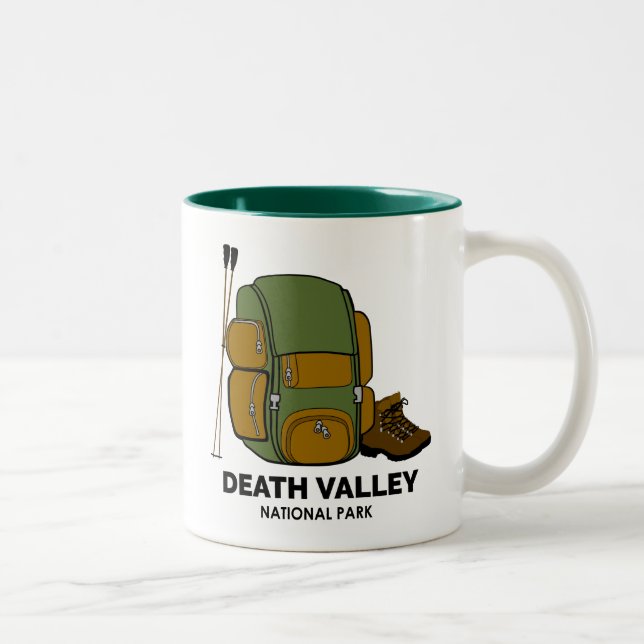 Death Valley National Park Backpack Two-Tone Coffee Mug (Right)