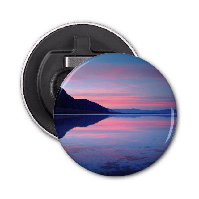 Death Valley National Park. Badwater at dawn Bottle Opener (Front)