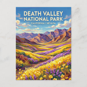 Death Valley National Park California/Nevada Postcard