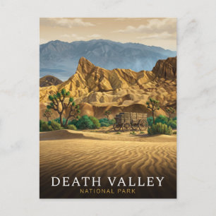 Death Valley National Park California Travel Postcard