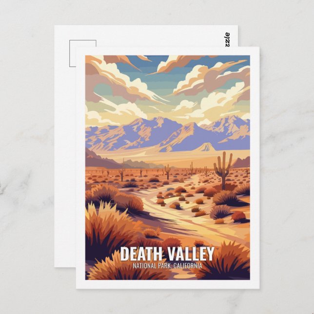 Death Valley National Park California USA  Postcard (Front/Back)