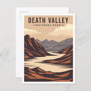 Death Valley National Park California USA Travel Postcard
