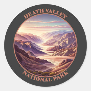 Death Valley National Park Classic Round Sticker