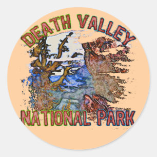 Death Valley National Park Classic Round Sticker