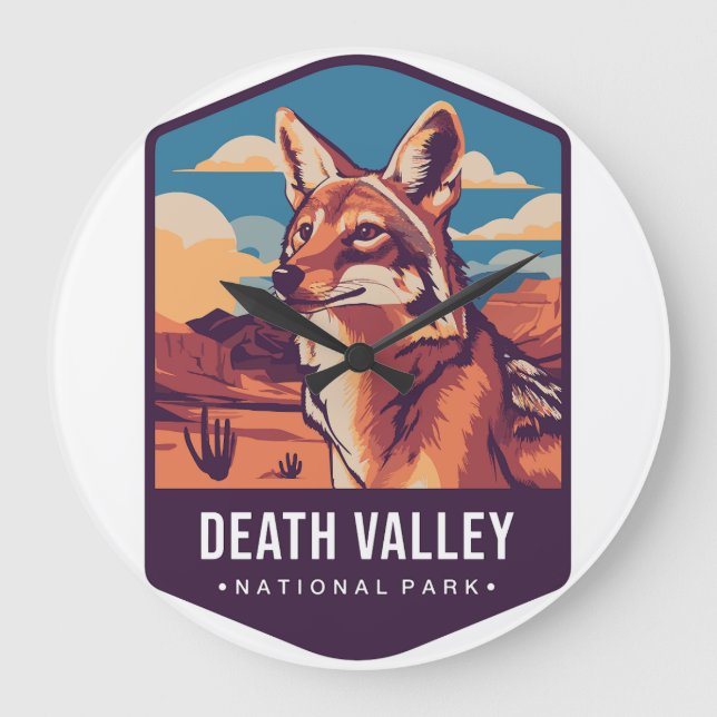 DEATH VALLEY NATIONAL PARK CLOCK 2025 (Front)