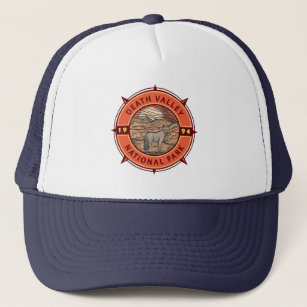 Death Valley National Park Coyote Retro Compass Trucker Hat