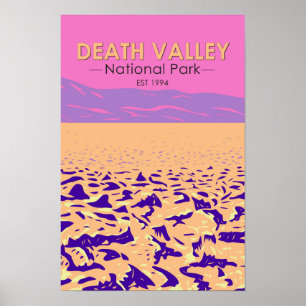 Death Valley National Park Devil’s Golf Course Poster