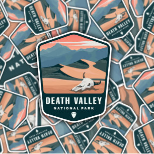Death Valley National Park   Die-Cut Sticker