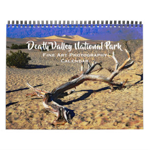 Death Valley National Park Fine Art Photography Calendar