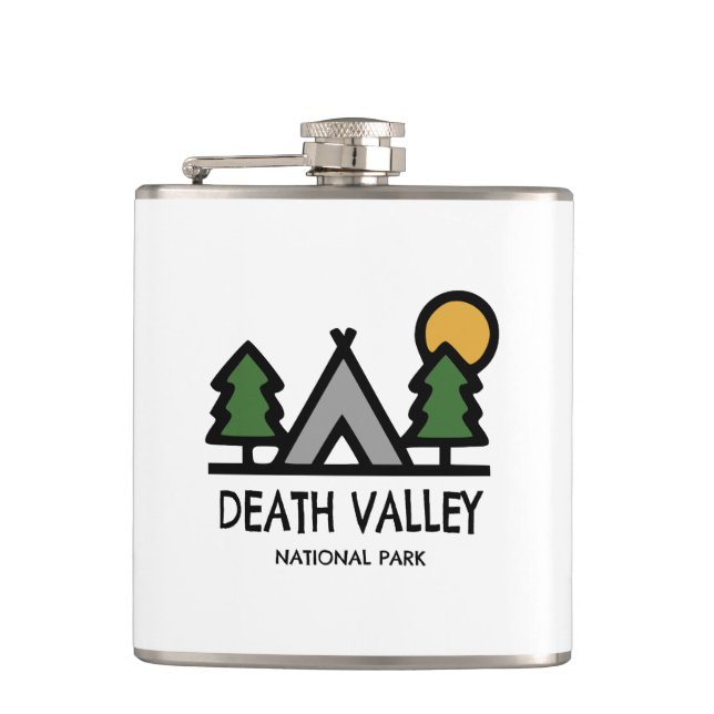 Death Valley National Park Hip Flask (Front)