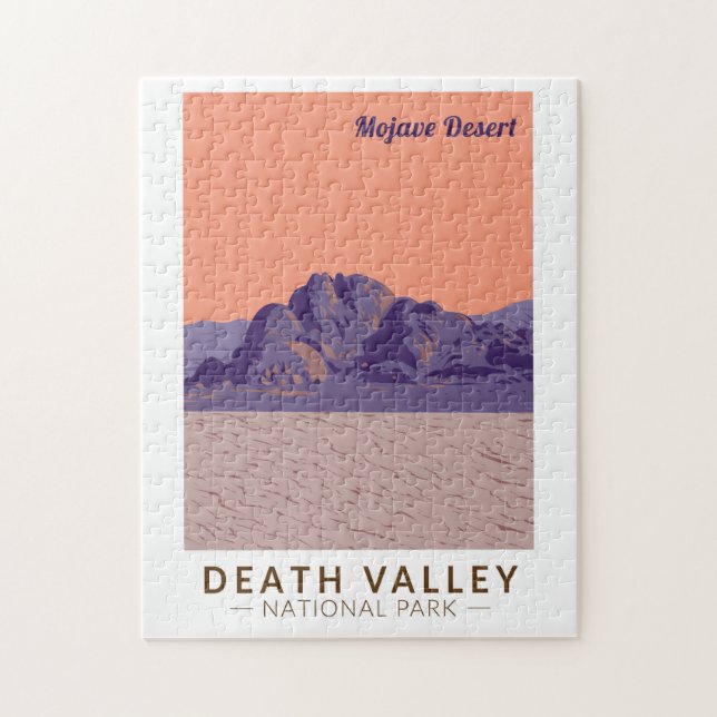Death Valley National Park Mojave Desert Travel Jigsaw Puzzle (Vertical)
