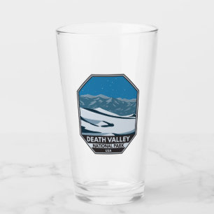 Death Valley National Park Night Sky Vintage Glass