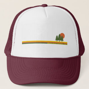 Death Valley National Park Pine Trees Sun Trucker Hat