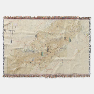 Death Valley National Park throw blanket