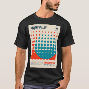 Death Valley National Park Travel Art  T-Shirt