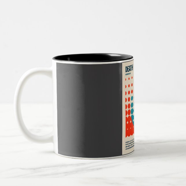 Death Valley National Park Travel Art  Two-Tone Coffee Mug (Left)