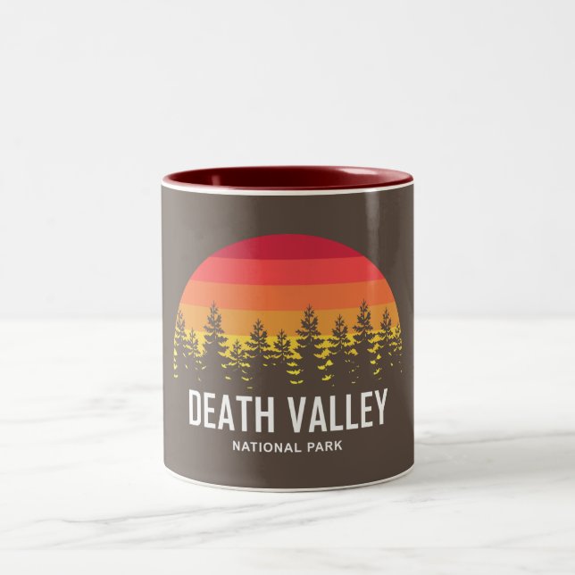 Death Valley National Park Two-Tone Coffee Mug (Center)
