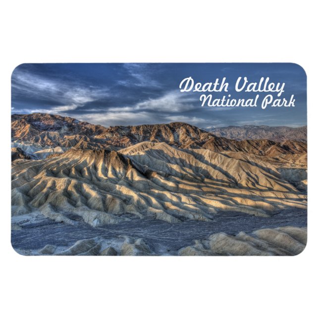 Death Valley National Park Zabriskie Point View Magnet (Horizontal)