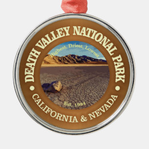 Death Valley NP2 Metal Ornament