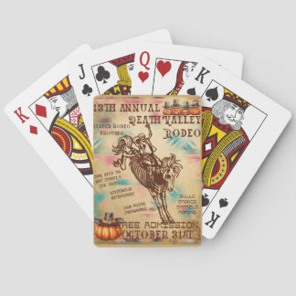 Death Valley Rodeo Playing Cards