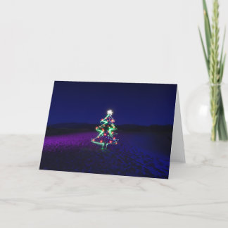 Death Valley Xmas Tree Holiday Card