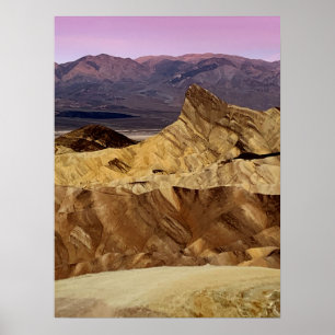 Death Valley Zabriskie Point Photo Poster