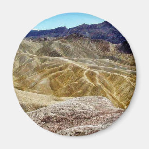 Death Valley Zabriskie Point Sand Desert Magnet