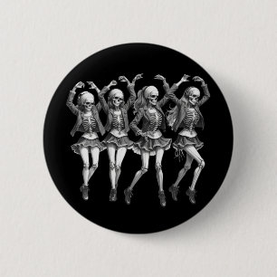 Death Women Dance 6 Cm Round Badge