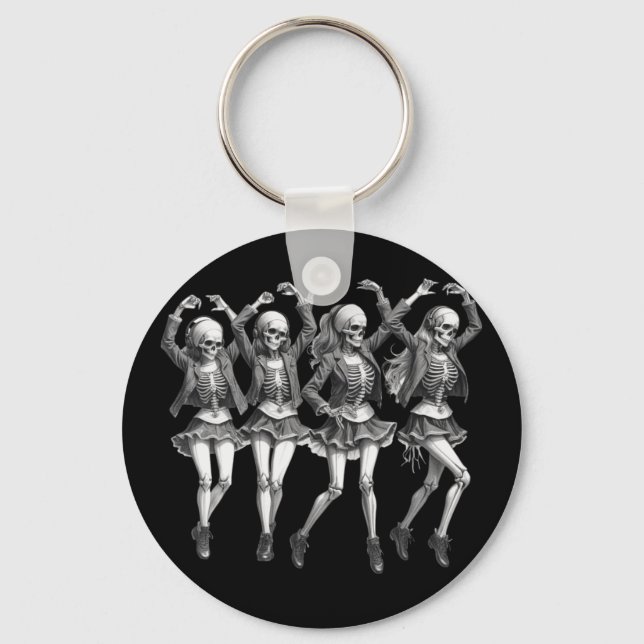 Death Women Dance Key Ring (Front)