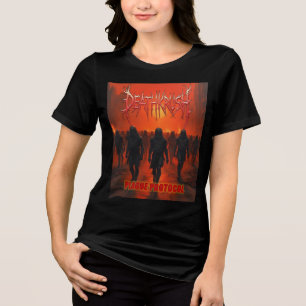 Deathkrush - Canvas T-shirt Plague protocol female Tri-Blend Shirt