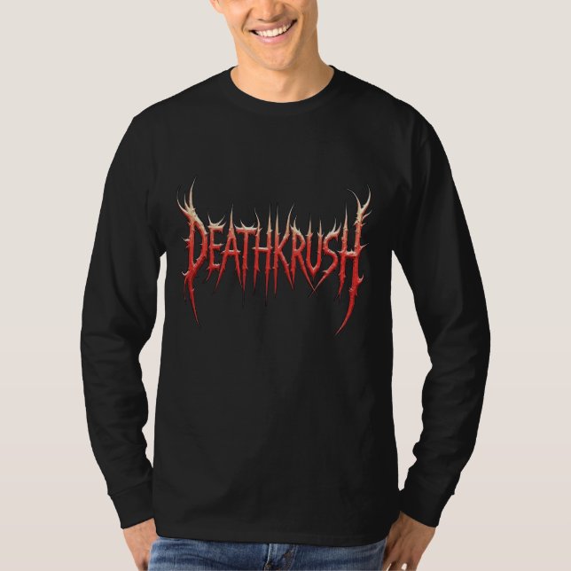 Deathkrush long-sleeve shirt male (Front)