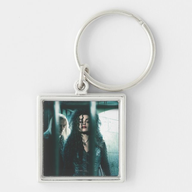 Deathly Hallows - Bellatrix & Lucius Key Ring (Front)