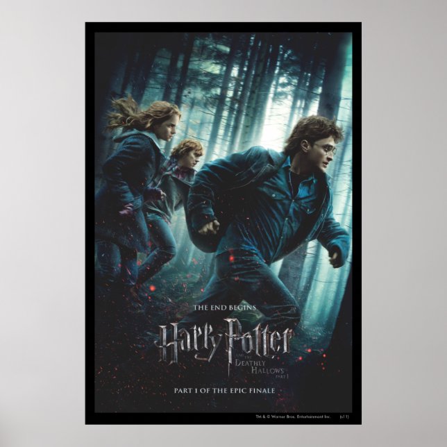 Deathly Hallows - Group Running Poster (Front)