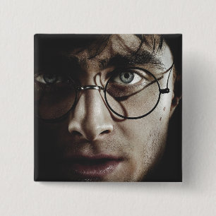Deathly Hallows - Harry Potter 15 Cm Square Badge